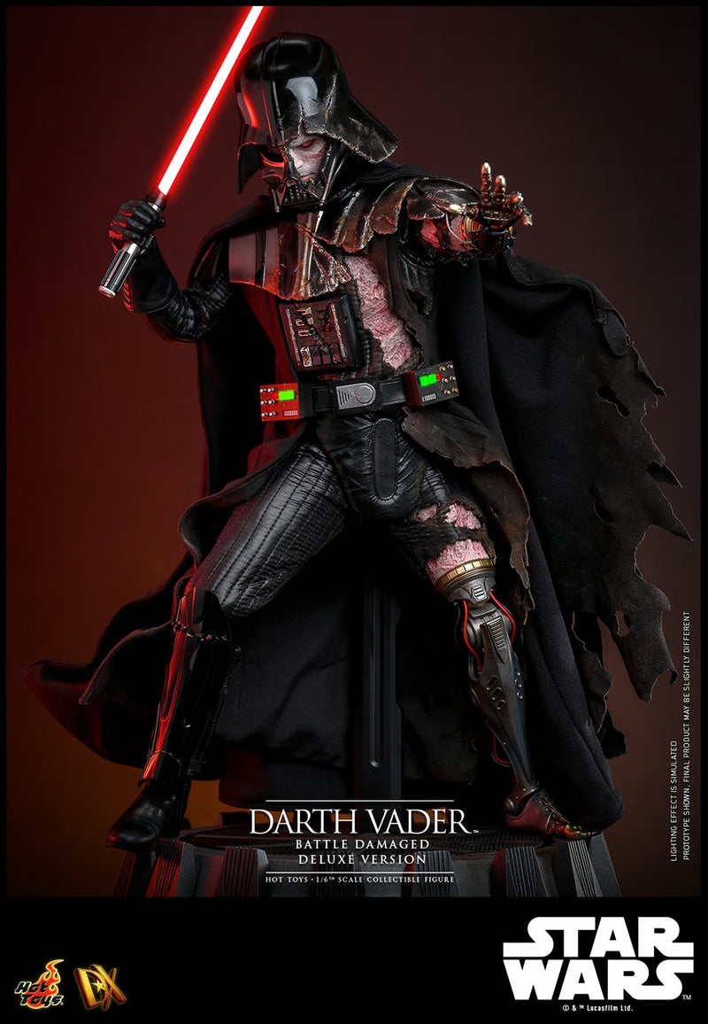 Star Wars - Darth Vader (Battle Damaged) Deluxe 1/6th Scale Collectible Figure - DX45 - Collectables > Action Figures > toys -  Hot Toys