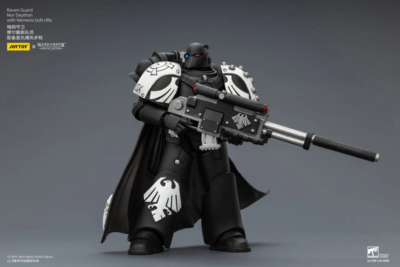JoyToy - Warhammer: The Horus Heresy Raven Guard Mor Deythan with Nemesis Bolt Rifle 1/18 Scale Action Figure - Collectables > Action Figures > toys -  Joy Toy