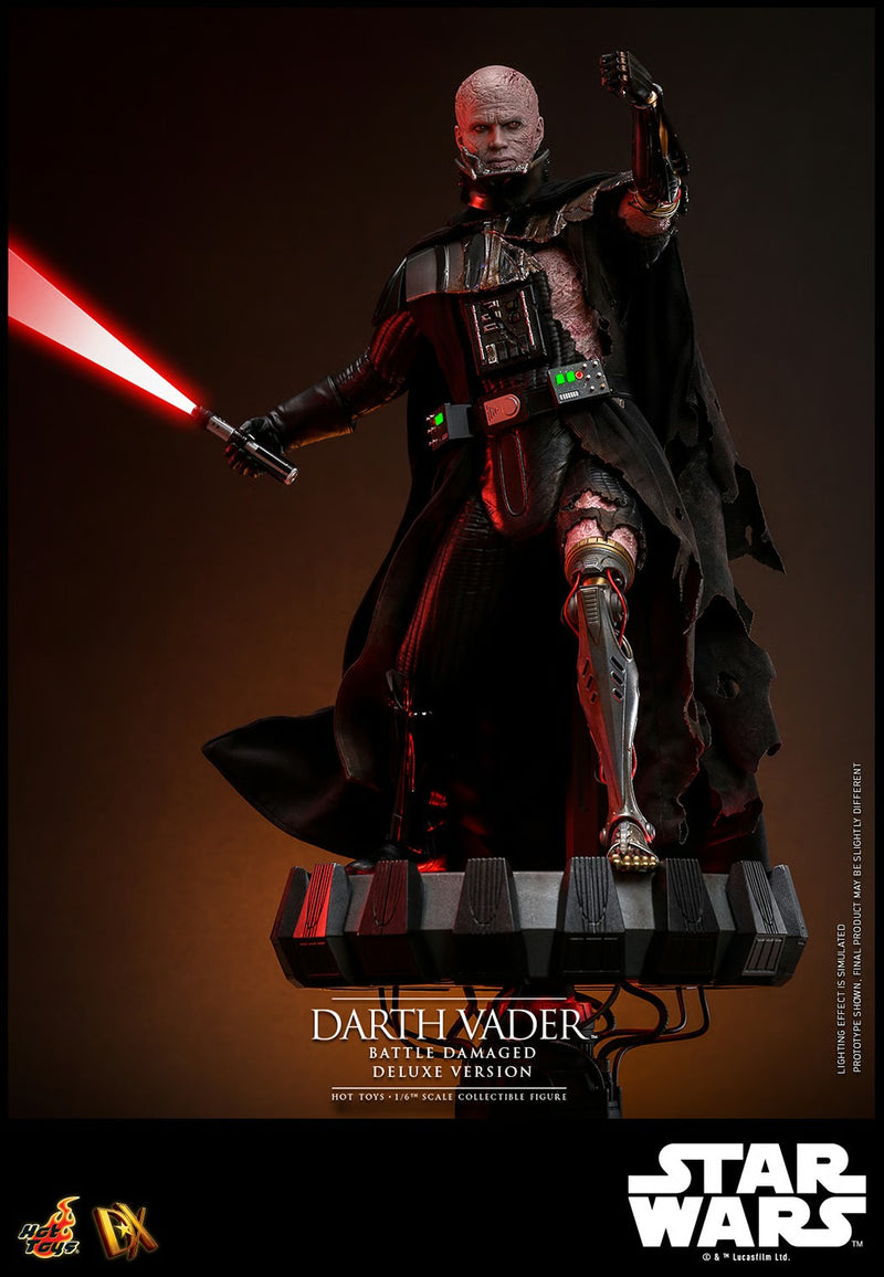 Star Wars - Darth Vader (Battle Damaged) Deluxe 1/6th Scale Collectible Figure - DX45 - Collectables > Action Figures > toys -  Hot Toys