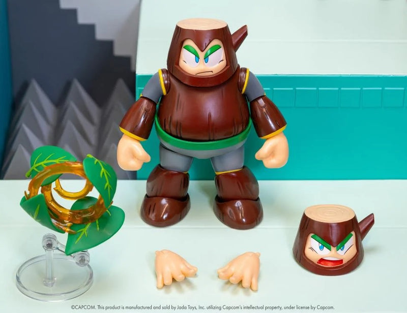 Mega Man - Wood Man Deluxe 1/12 Scale Action Figure (Preorder Q4 2025) - Collectables > Action Figures > toys -  Jada Toys
