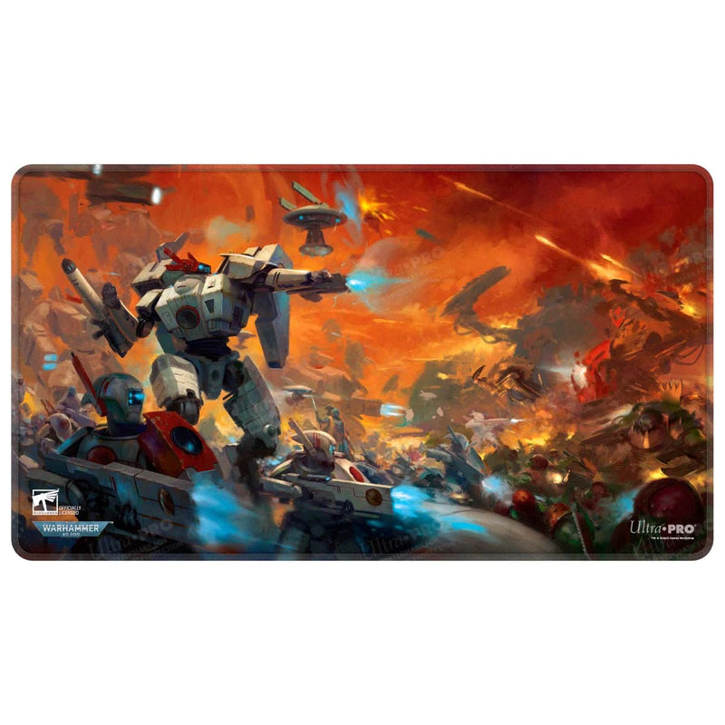 Ultra Pro - Tau Empire - Stitched Edge Playmat for Warhammer 40,000 - Card Games > Collectables > TCG > CCG -  Ultra Pro