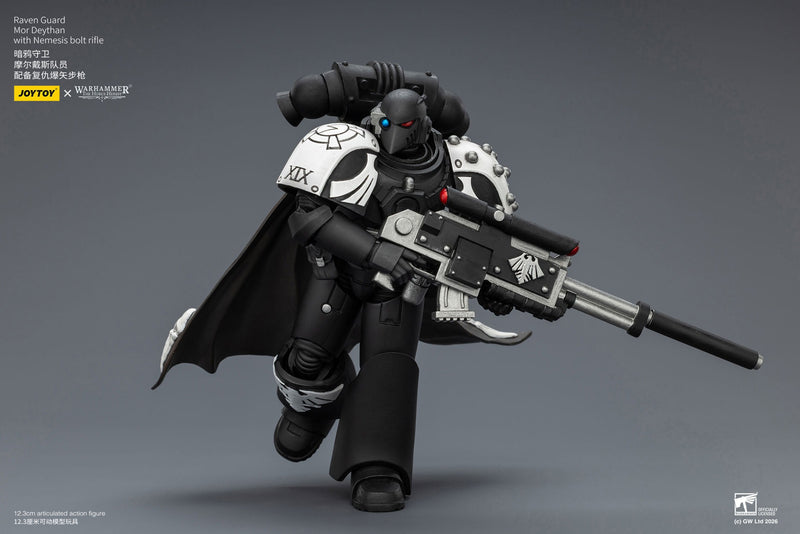 JoyToy - Warhammer: The Horus Heresy Raven Guard Mor Deythan with Nemesis Bolt Rifle 1/18 Scale Action Figure - Collectables > Action Figures > toys -  Joy Toy