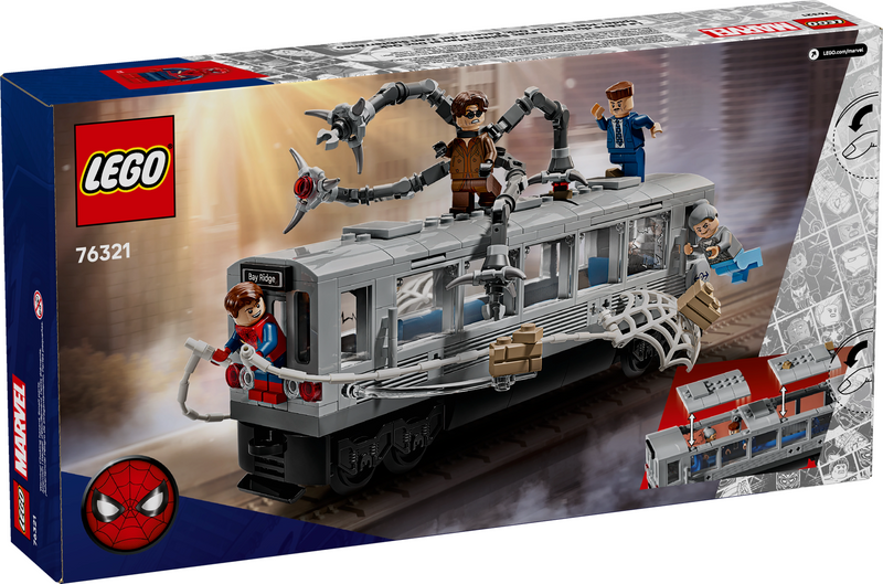 LEGO - Spider-Man vs. Doc Ock Subway Train Scene 76321 - Collectables > Action Figures > toys -  Lego