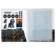 Ultra Pro - Space Marines - Adeptus Astartes Datasheet Folio for Warhammer 40,000 - Miniature -  Ultra Pro