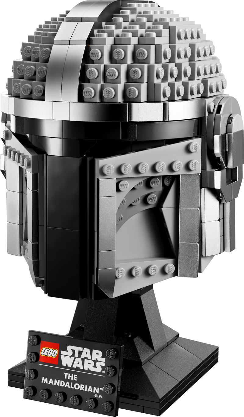 LEGO - The Mandalorian Helmet 75328 - Collectables > Action Figures > toys -  Lego