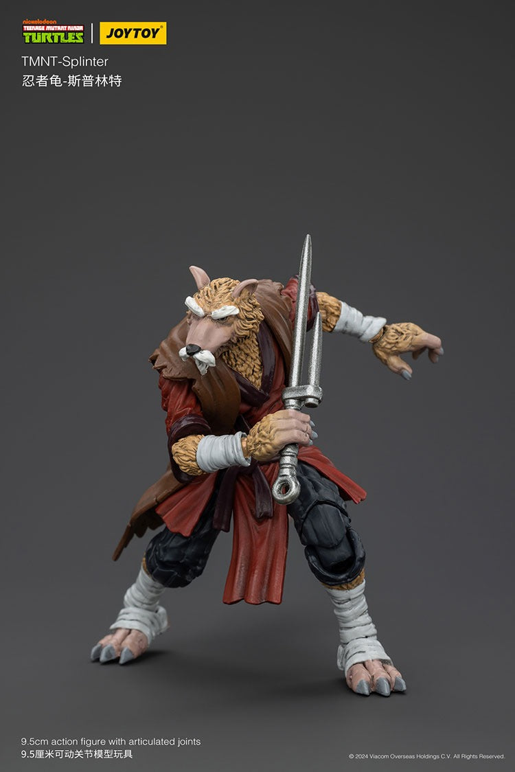 TMNT - 1/18 Scale Teenage Mutant Ninja Turtles - Splinter - Collectables > Action Figures > toys -  Joy Toy