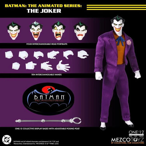 Batman: The Animated Series One:12 Collective The Joker Action Figure (Preorder) - Collectables > Action Figures > toys -  MEZCO TOYS