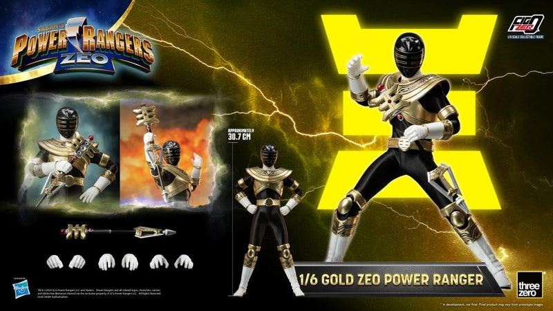 Power Rangers Zeo - FigZero Gold Zeo Ranger 1/6 Scale Figure - Collectables > Action Figures > toys -  ThreeZero