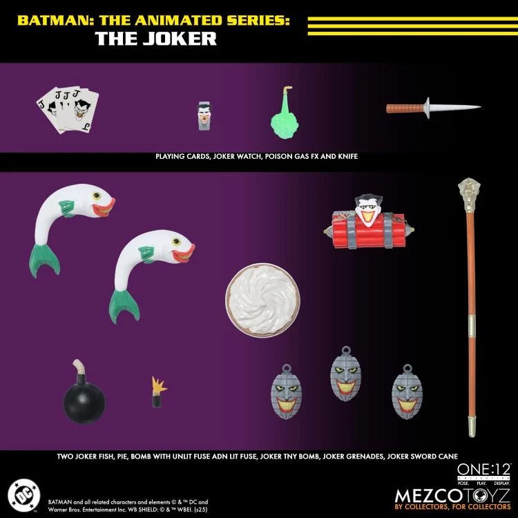 Batman: The Animated Series One:12 Collective The Joker Action Figure (Preorder) - Collectables > Action Figures > toys -  MEZCO TOYS