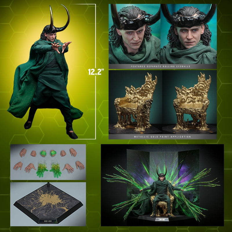Loki - God Loki 1/6th Scale Collectible Figure - DX40 - Collectables > Action Figures > toys -  Hot Toys