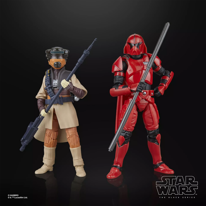Star Wars The Black Series - Luke Skywalker (Imperial Guard) & Princess Leia Organa (Boushh) - Collectables > Action Figures > toys -  Hasbro