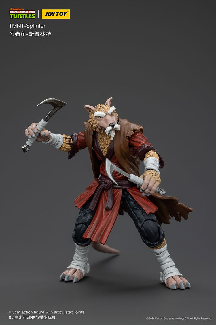 TMNT - 1/18 Scale Teenage Mutant Ninja Turtles - Splinter - Collectables > Action Figures > toys -  Joy Toy