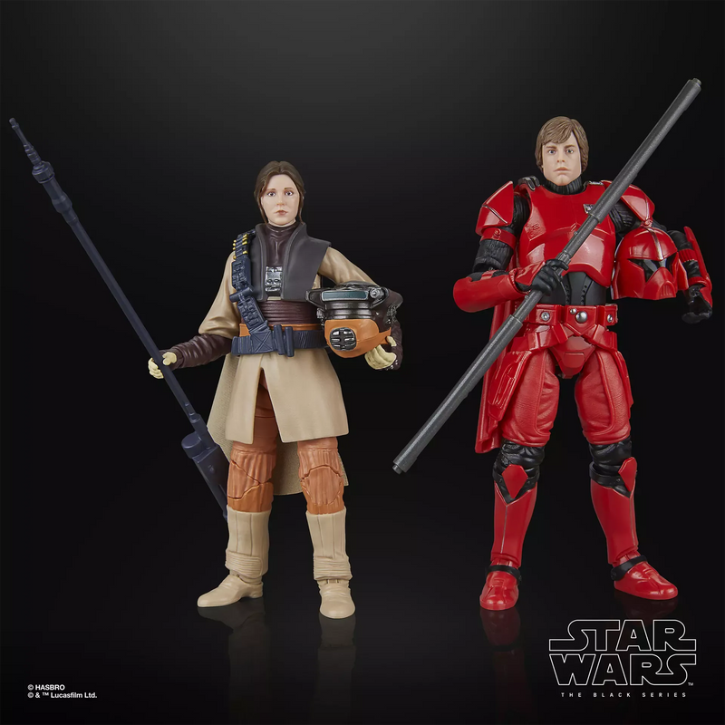 Star Wars The Black Series - Luke Skywalker (Imperial Guard) & Princess Leia Organa (Boushh) - Collectables > Action Figures > toys -  Hasbro