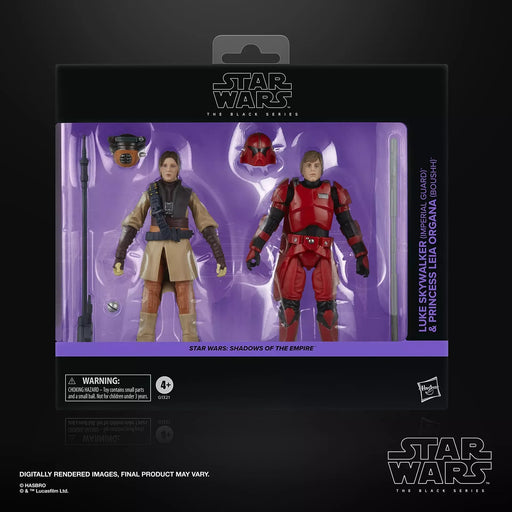 Star Wars The Black Series - Luke Skywalker (Imperial Guard) & Princess Leia Organa (Boushh) - Collectables > Action Figures > toys -  Hasbro