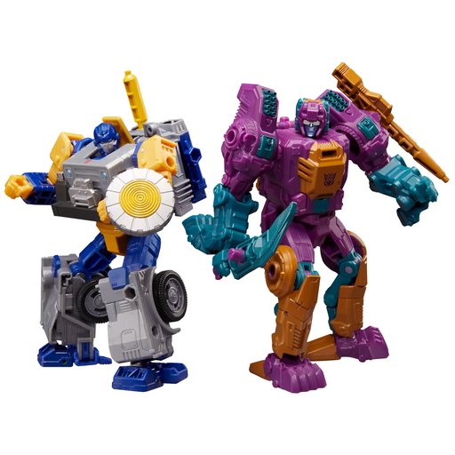 Transformers Age of the Primes Wreck ‘n Doom Collection Fisitron and Carnivac Action Figure 2-Pack - Action figure -  Hasbro