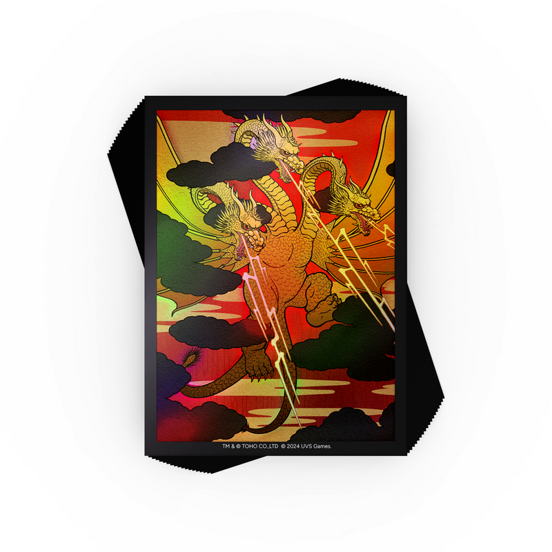 UniVersus - Art Sleeves - 100ct - King Ghidorah - Card Games > Collectables > TCG > CCG -  UniVersus Games