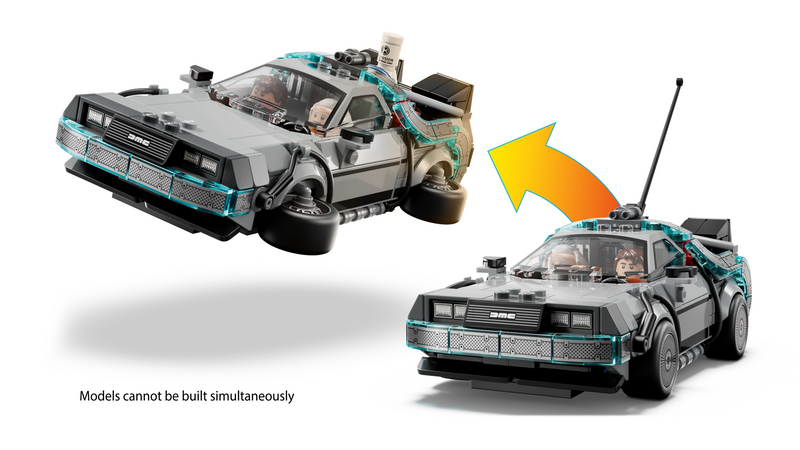 LEGO - Time Machine from Back to the Future 77256 - Collectables > Action Figures > toys -  Lego