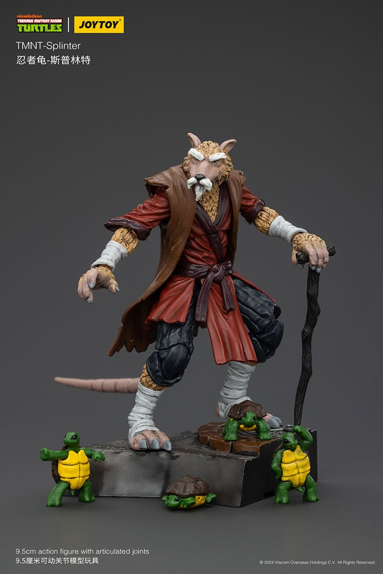 TMNT - 1/18 Scale Teenage Mutant Ninja Turtles - Splinter - Collectables > Action Figures > toys -  Joy Toy