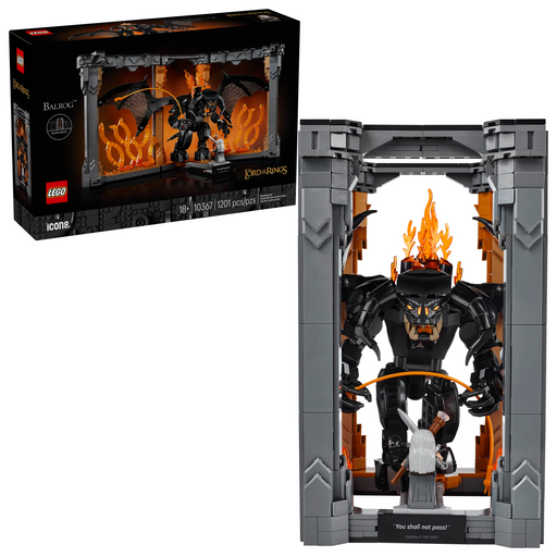 LEGO - The Lord of the Rings: Balrog Book Nook 10367 - Collectables > Action Figures > toys -  Lego