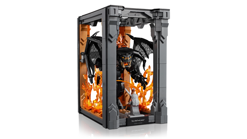 LEGO - The Lord of the Rings: Balrog Book Nook 10367 - Collectables > Action Figures > toys -  Lego