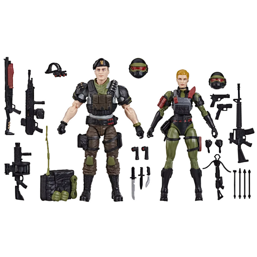G.I. Joe Classified Series #138 Night Force Vincent R. "Falcon" Falcone & Quarrel - Collectables > Action Figures > toys -  Hasbro
