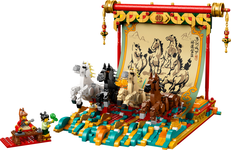 LEGO - Galloping Horses Canvas 80119 - Collectables > Action Figures > toys -  Lego