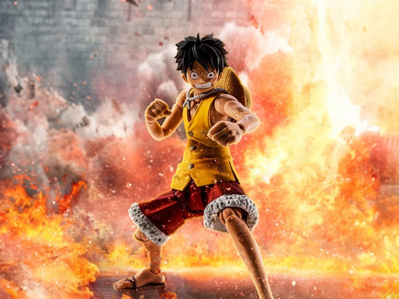 One Piece - S.H.Figuarts - Monkey D. Luffy (Summit War of Marineford) (Preorder Q2 2026) - Collectables > Action Figures > toys -  Bandai