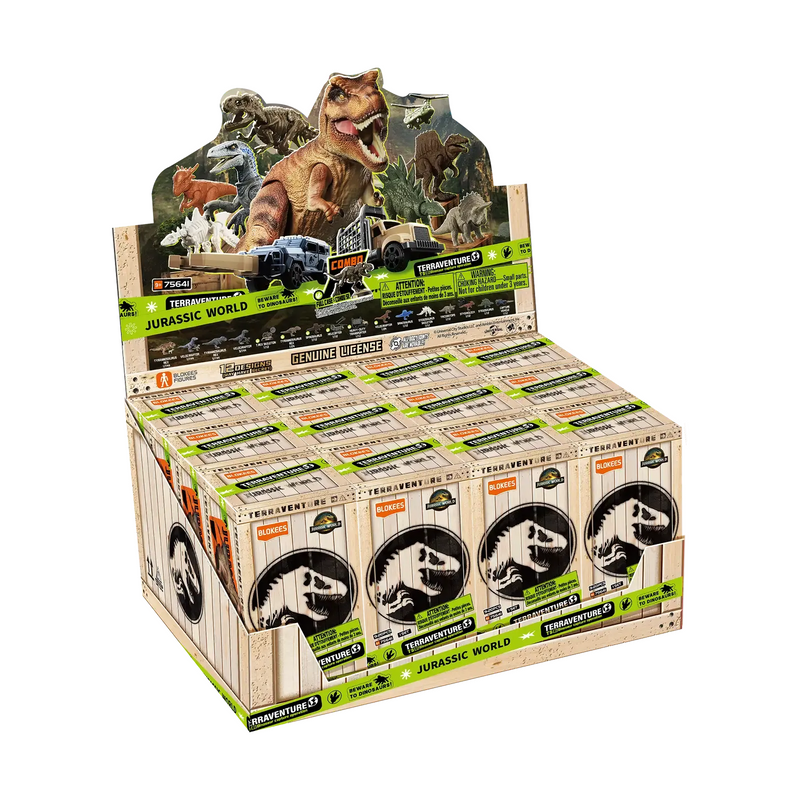 Blokees - Jurassic World Terraventure TS 01 - Dinosaur Capture Operation - Collectables > Action Figures > toys -  Blokees