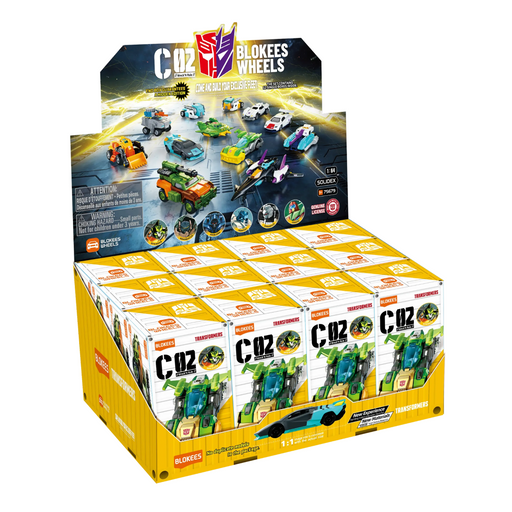 Blokees Wheels - Transformers C02 Wreck'N Rule - Set of 12 - Collectables > Action Figures > toys -  Blokees
