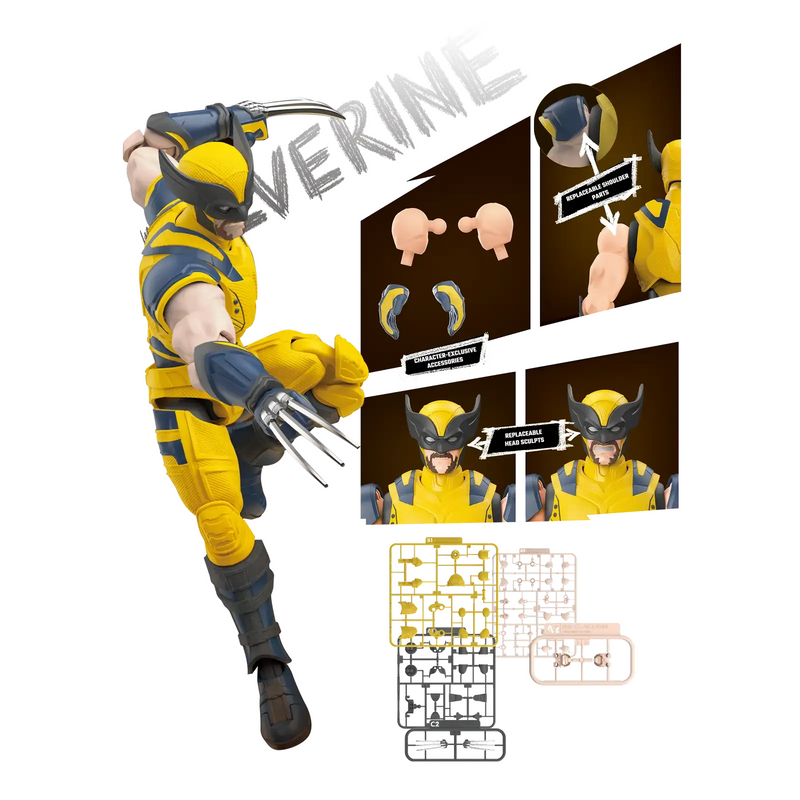Blokees - Marvel Deadpool & Wolverine Champion Class - Wolverine - Collectables > Action Figures > toys -  Blokees