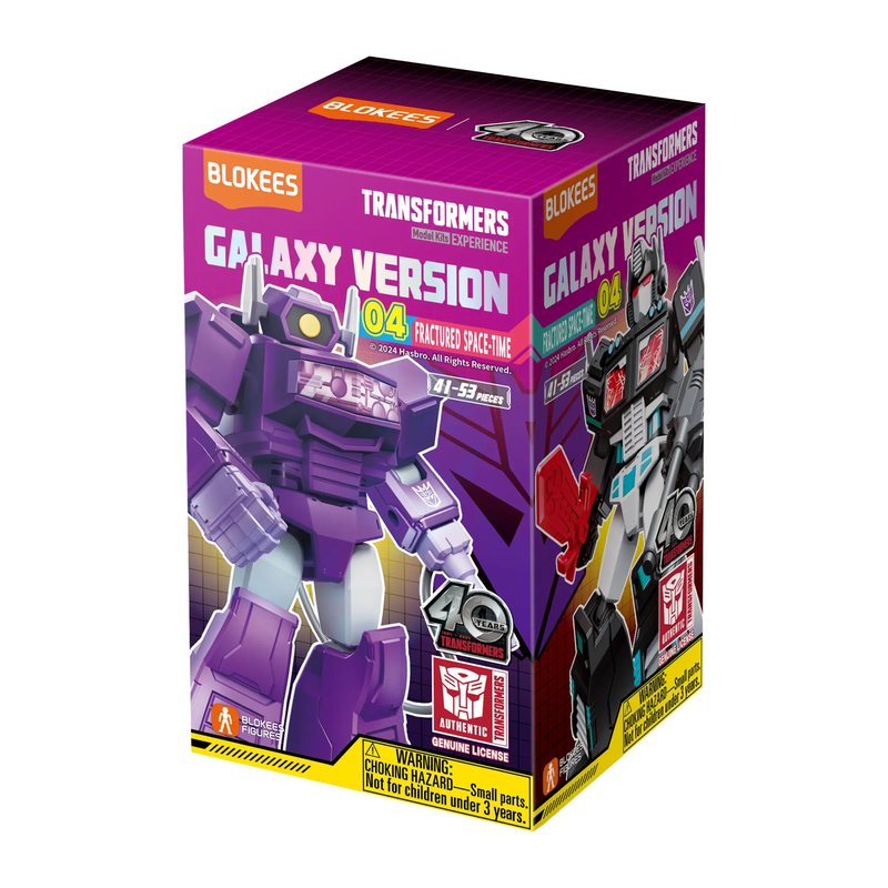 Blokees - Transformers Galaxy Version 04 - Fractured Space-Time - Set of 9 - Collectables > Action Figures > toys -  Blokees