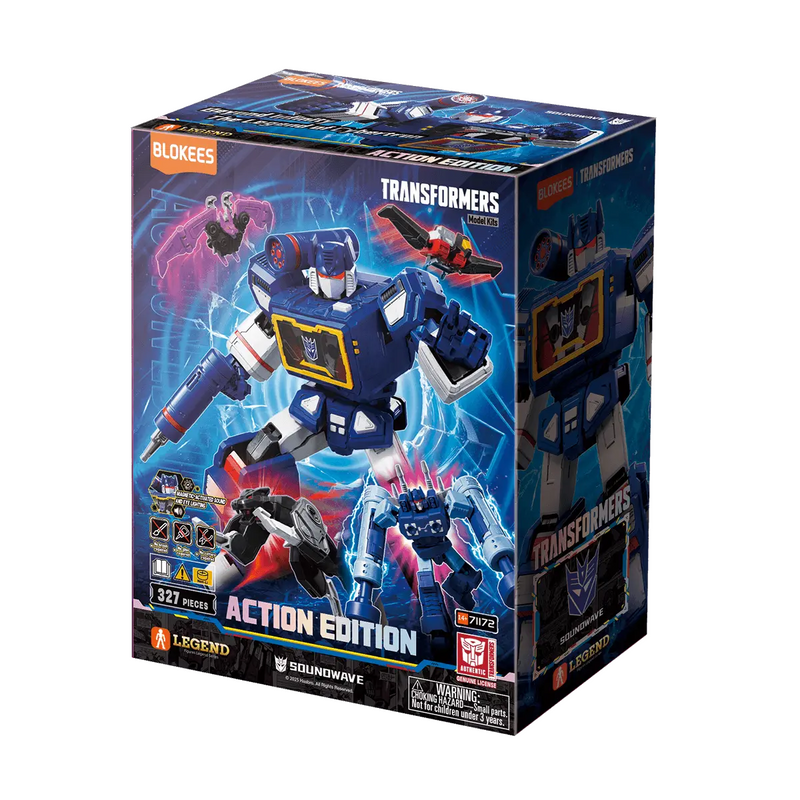 Blokees - Transformers Action Edition 03 - Soundwave - Collectables > Action Figures > toys -  Blokees