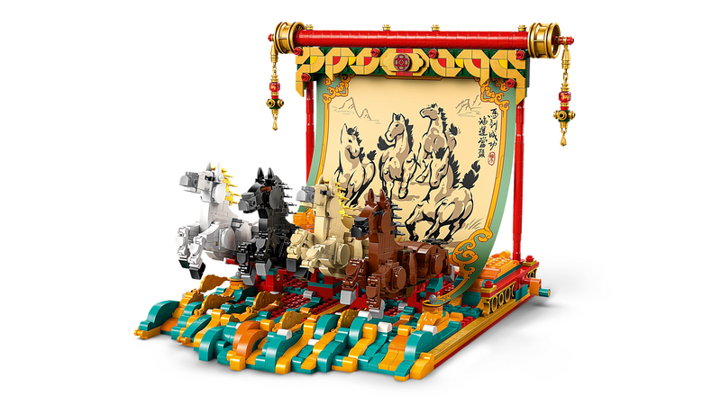 LEGO - Galloping Horses Canvas 80119 - Collectables > Action Figures > toys -  Lego