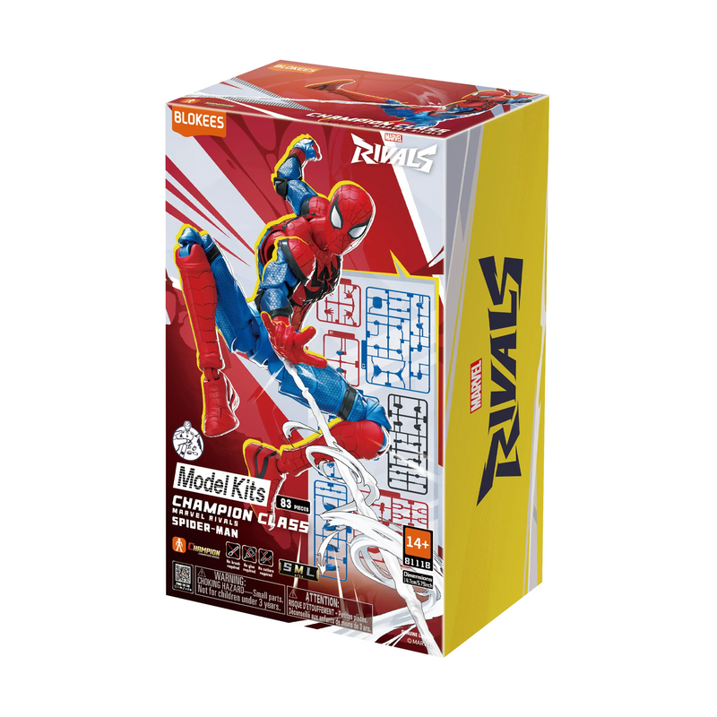 Blokees - Marvel Rivals Champion Class - Spider-Man - Collectables > Action Figures > toys -  Blokees