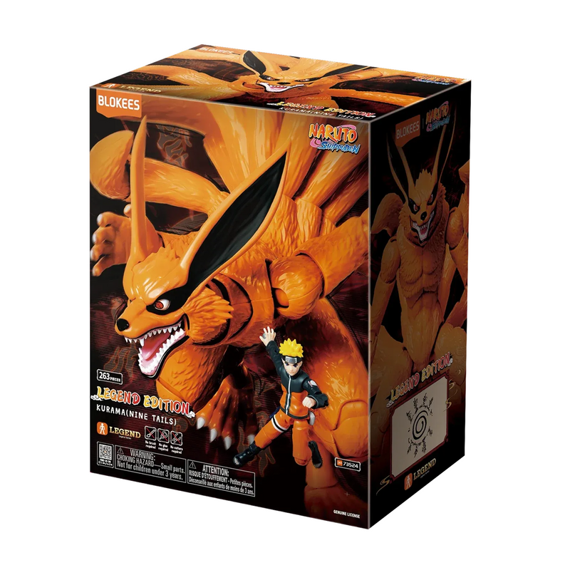 Blokees - Naruto Shippuden Legend Edition 01 - Kurama (Nine Tails) - Collectables > Action Figures > toys -  Blokees