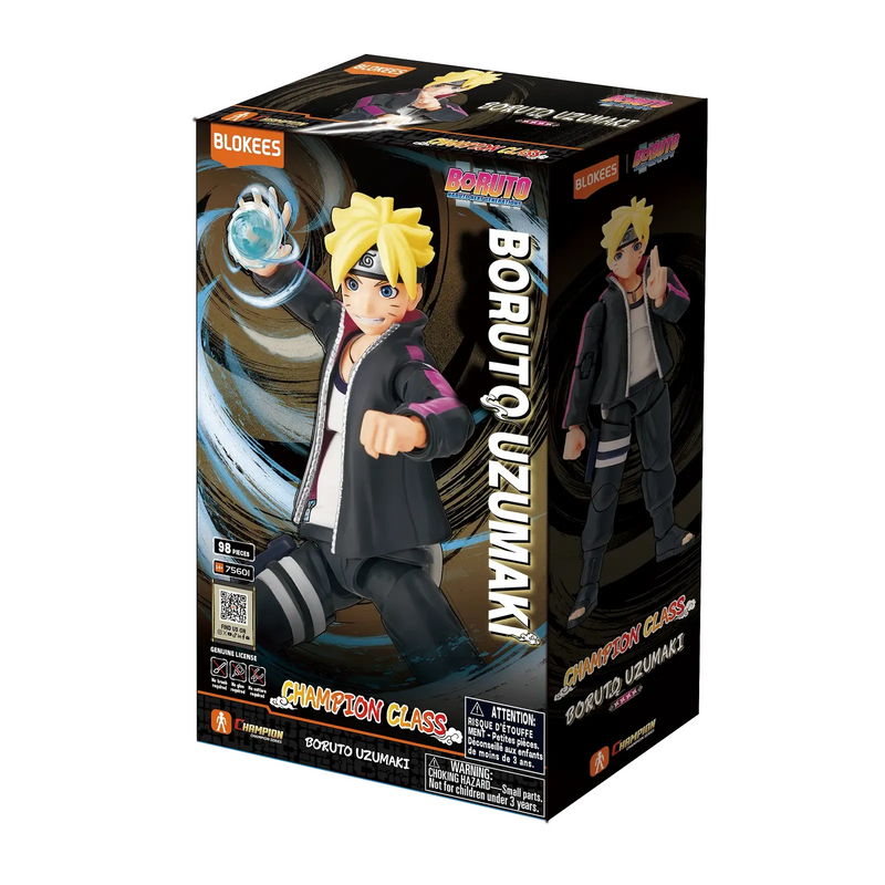 Blokees - Naruto Champion Class 01 - Boruto Uzumaki - Collectables > Action Figures > toys -  Blokees