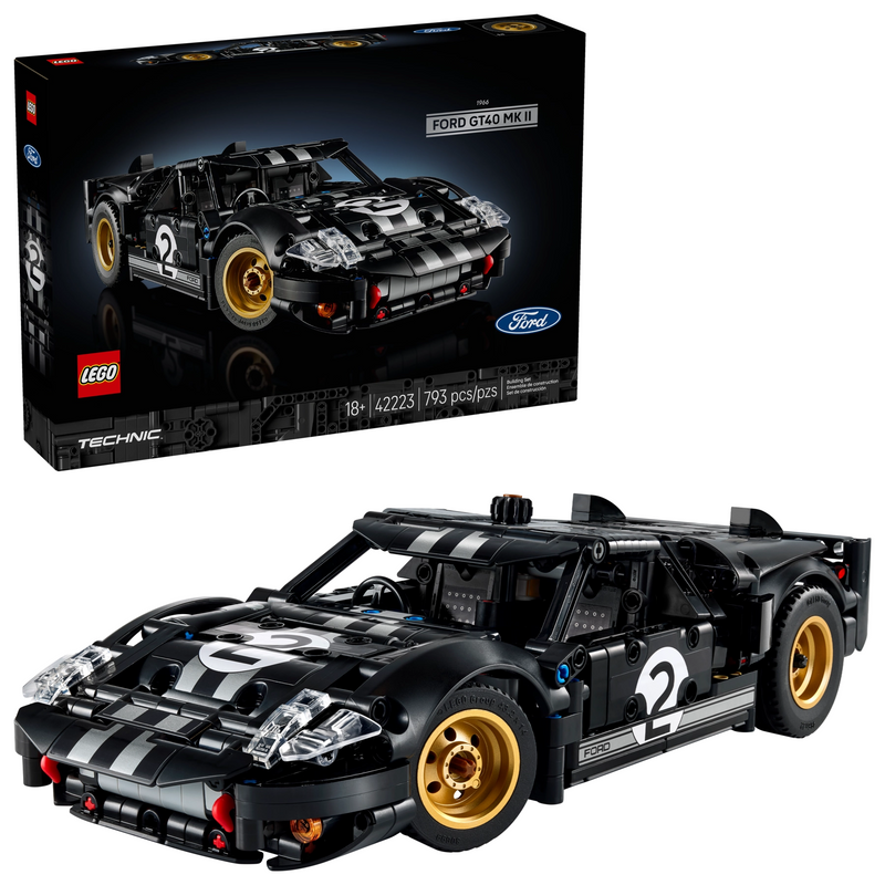LEGO - 1966 Ford GT40 MKII Race Car 42223 - Collectables > Action Figures > toys -  Lego
