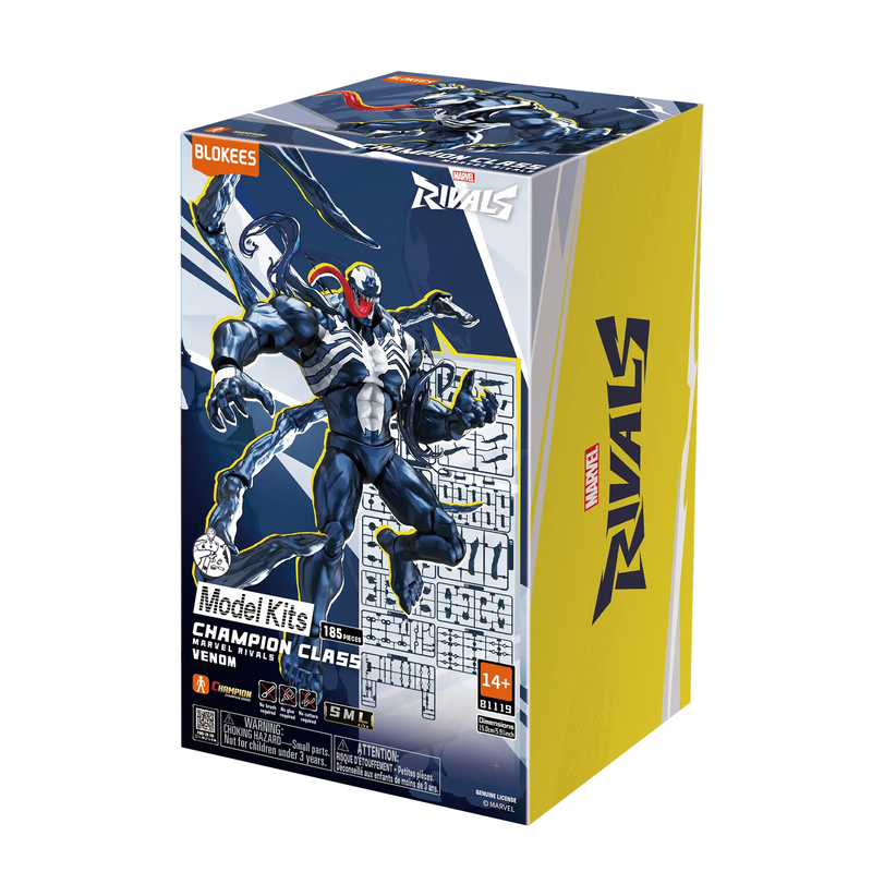 Blokees - Marvel Rivals Champion Class - Venom - Collectables > Action Figures > toys -  Blokees