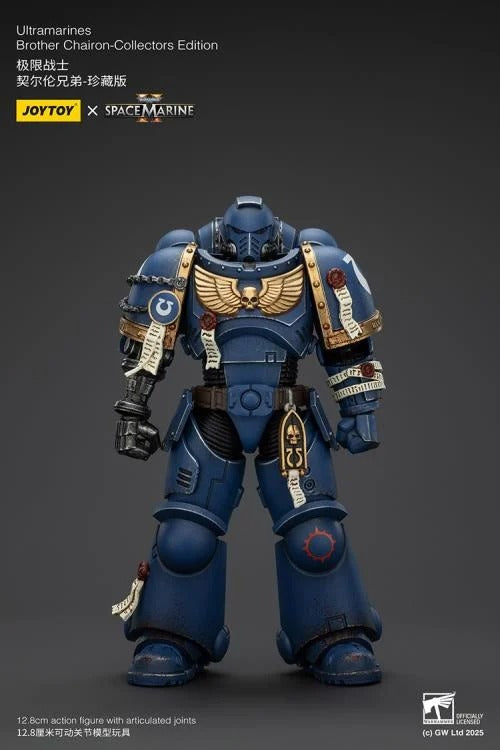 Warhammer 40K - Ultramarines - Space Marine 2 - Brother Chairon (Collectors Edition) - Collectables > Action Figures > toys -  Joy Toy