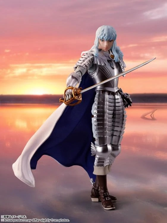 Berserk S.H.Figuarts Griffith (The Band of the Hawk) Action Figure (Preorder Aug 2026) - Collectables > Action Figures > toys -  Bandai