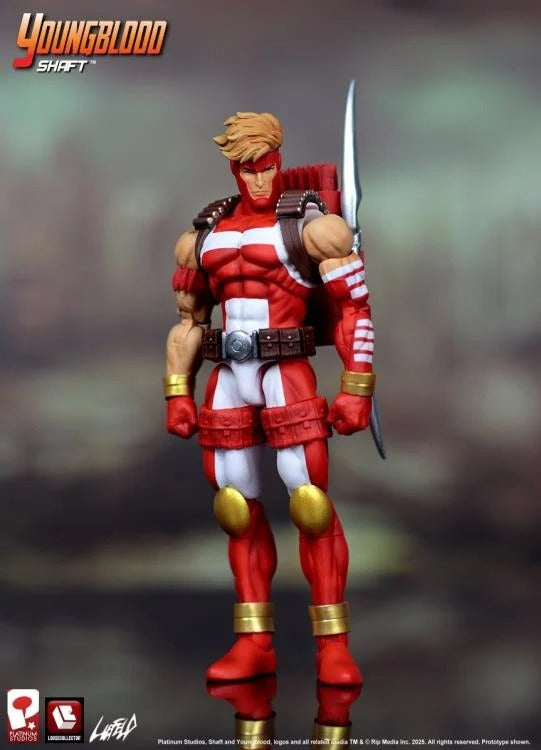 Rob Liefeld's Youngblood - Shaft Action Figure (Preorder Q1 2026) - Collectables > Action Figures > toys -  LooseCollector