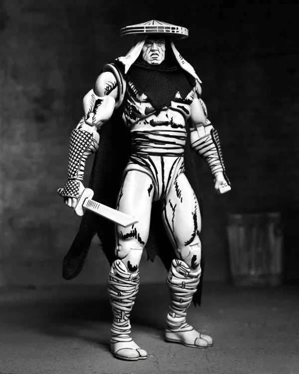 Teenage Mutant Ninja Turtles - Foot Elite Assassin (Mirage Comics Black & White Variant) Action Figure - Collectables > Action Figures > toys -  Neca