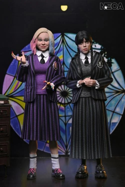 Wednesday Wednesday & Enid Clothed Action Figure Two-Pack - Collectables > Action Figures > toys -  Neca