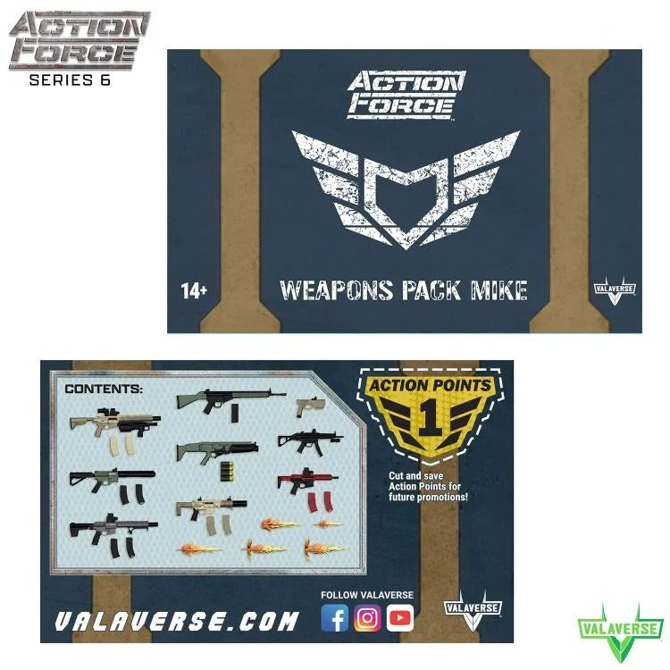 Action Force - Weapons Pack (Mike) 1/12 Scale Accessory Set - Accessories / Supplies For toys -  VALAVERSE