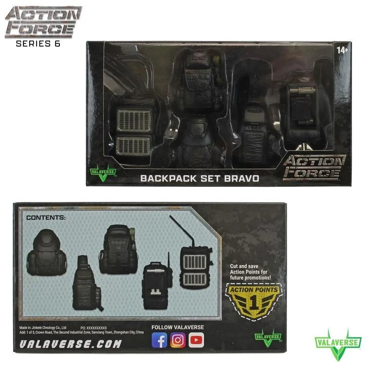 Action Force - Backpack (Bravo) 1/12 Scale Accessory Set - Accessories / Supplies For toys -  VALAVERSE
