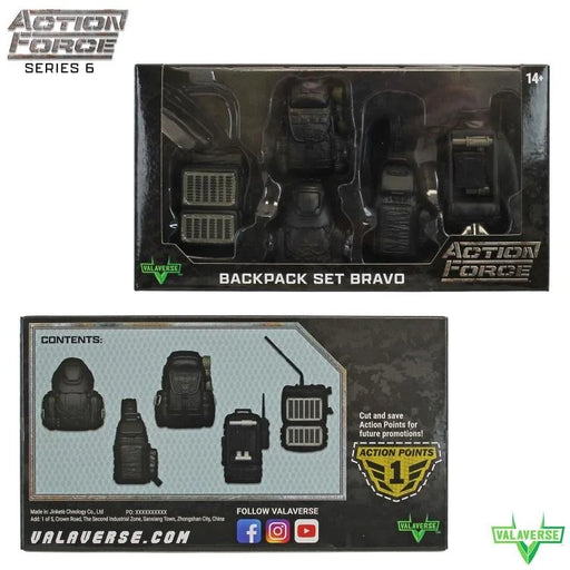 Action Force - Backpack (Bravo) 1/12 Scale Accessory Set - Accessories / Supplies For toys -  VALAVERSE