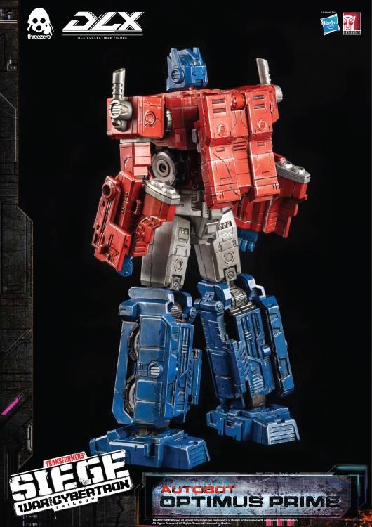 Transformers: War for Cybertron Trilogy DLX Scale Collectible Series Autobot Optimus Prime Action Figure (Reissue) - Action figure -  ThreeZero