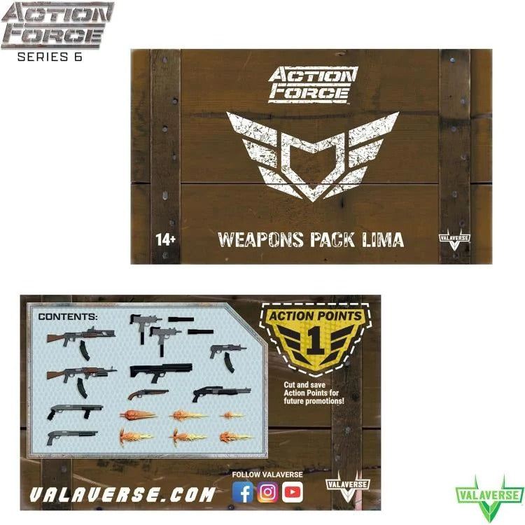 Action Force - Weapons Pack (Lima) 1/12 Scale Accessory Set - Accessories / Supplies For toys -  VALAVERSE