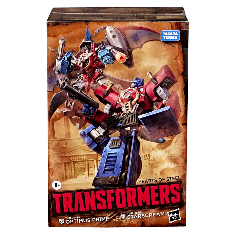 Transformers Timelines Comic Edition Optimus Prime and Starscream - Collectables > Action Figures > toys -  Hasbro