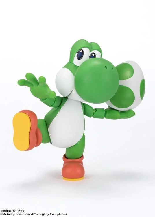 Super Mario - S.H.Figuarts - Yoshi (Preorder Q2 2026) - Collectables > Action Figures > toys -  Bandai
